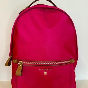 Pink Backpack Michael Kors